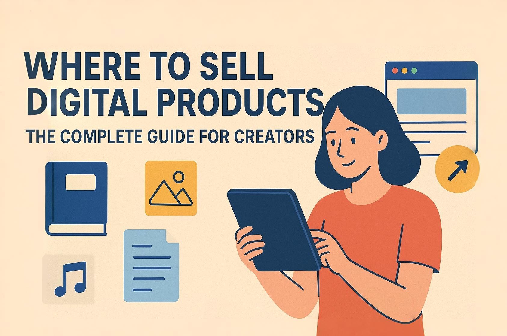 Where to Sell Digital Products - The Complete Guide for Creators