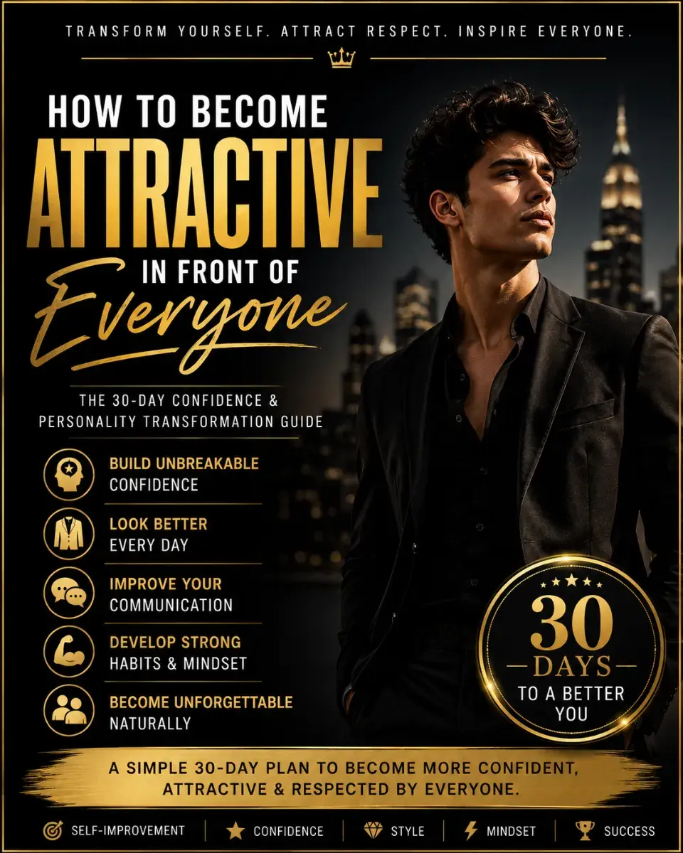 HOW TO BECOME ATTRACTIVE 