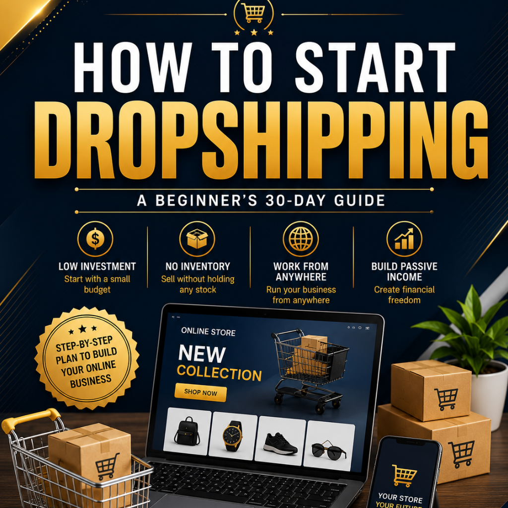 HOW TO START DROPSHIPPING