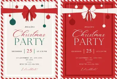 two color design(Christmas card)