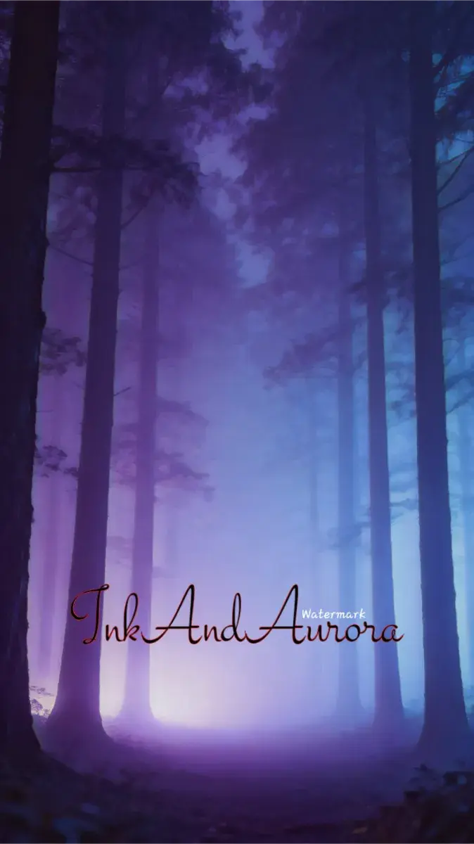 Fog-filled forest Wallpaper 