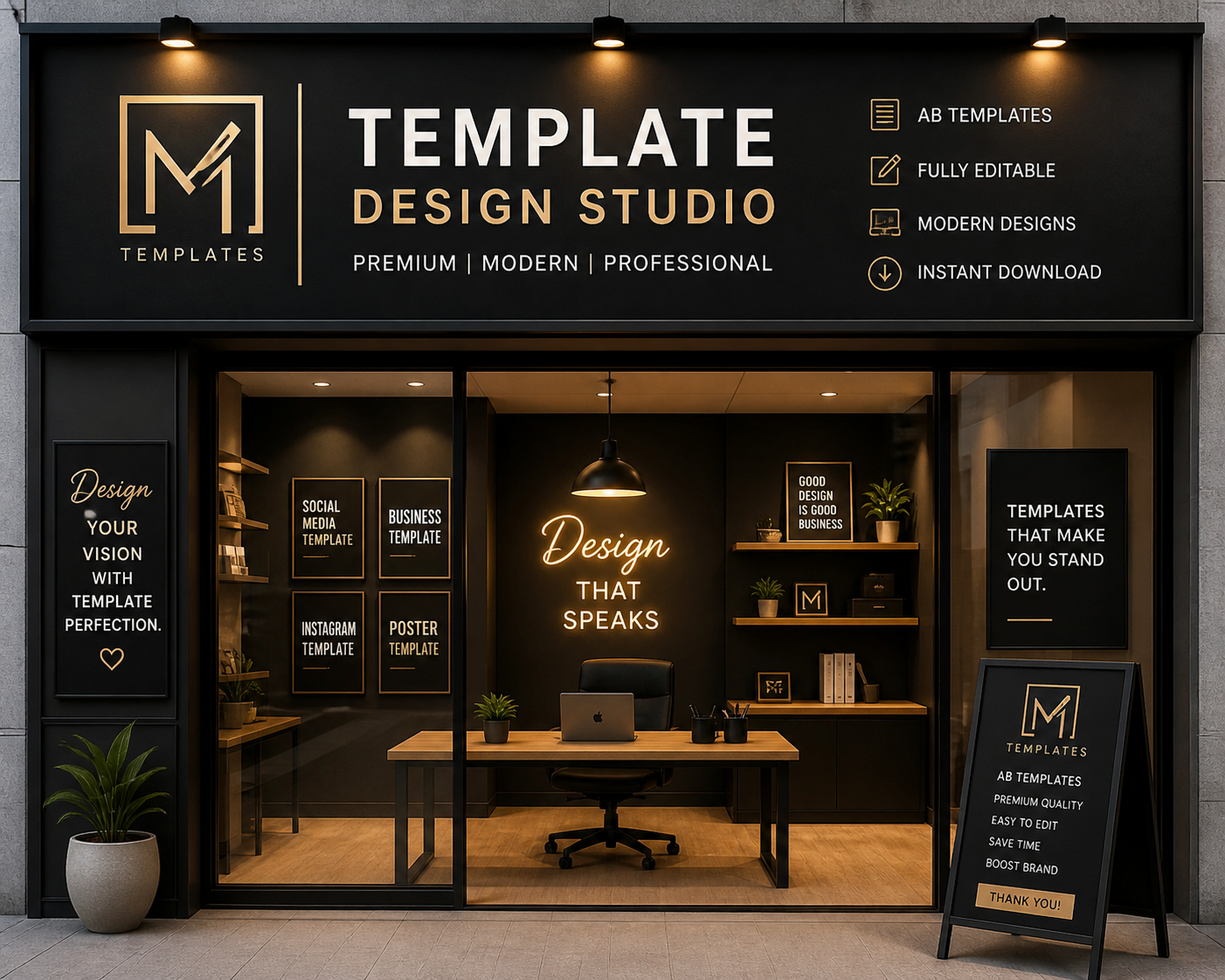 A.B. TEMPLATES Banner