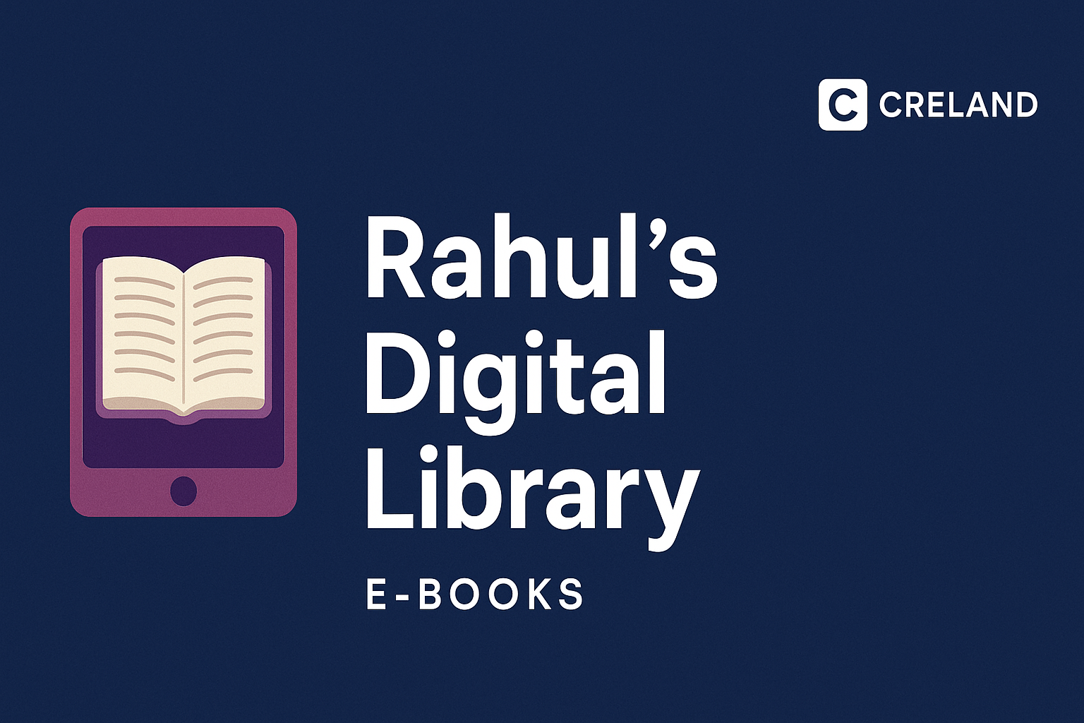 Rahul’s Digital Library Logo